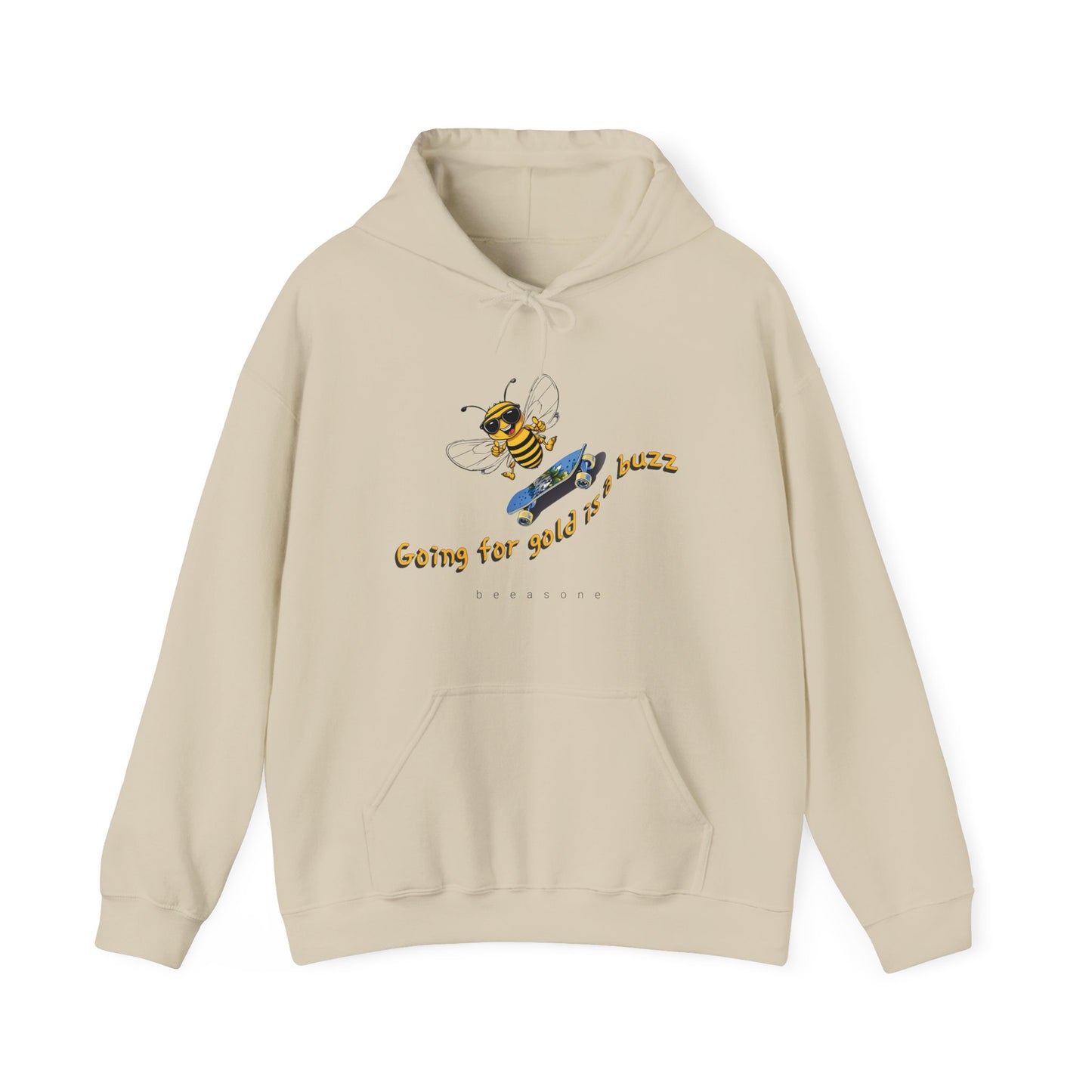 Going for gold beeasone Unisex Heavy Blend™ Hooded Sweatshirt