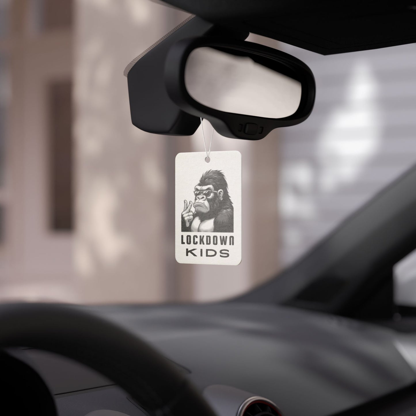 Lockdown Kids Gorilla Car Freshener