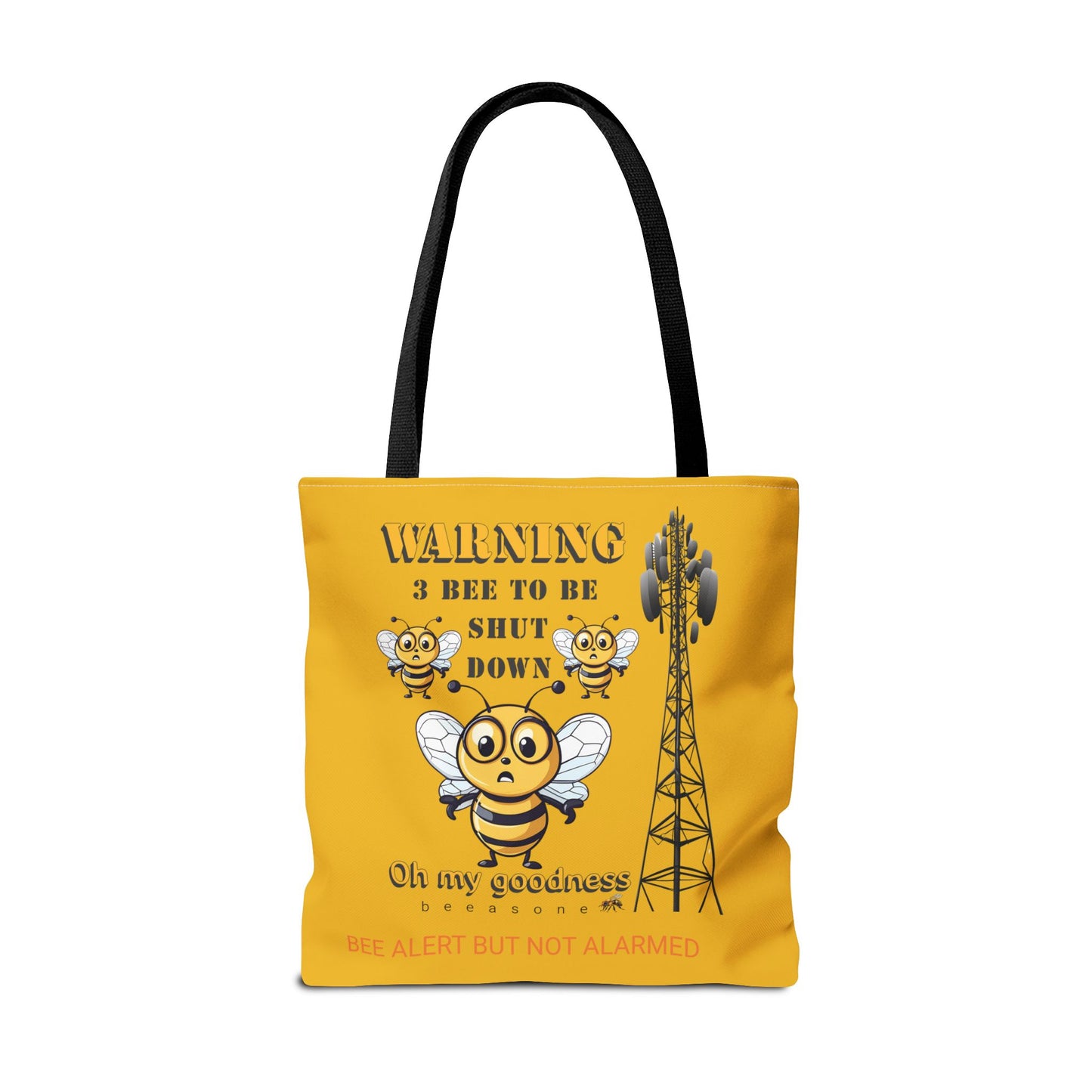 WARNING 3 Bee to be shut down beeasone stylish Tote Bag