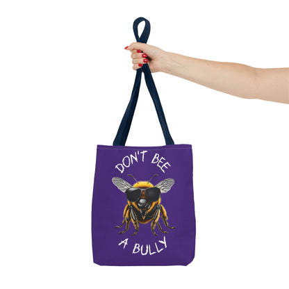 Don't bee a bully practical carry bag - purple