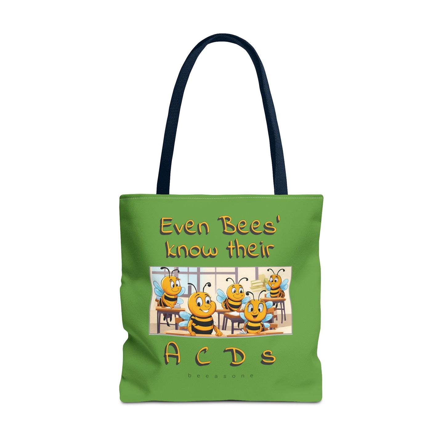 Even bees know their A C D s beeasone stylish Tote Bag Special Spelling Bee Promotion