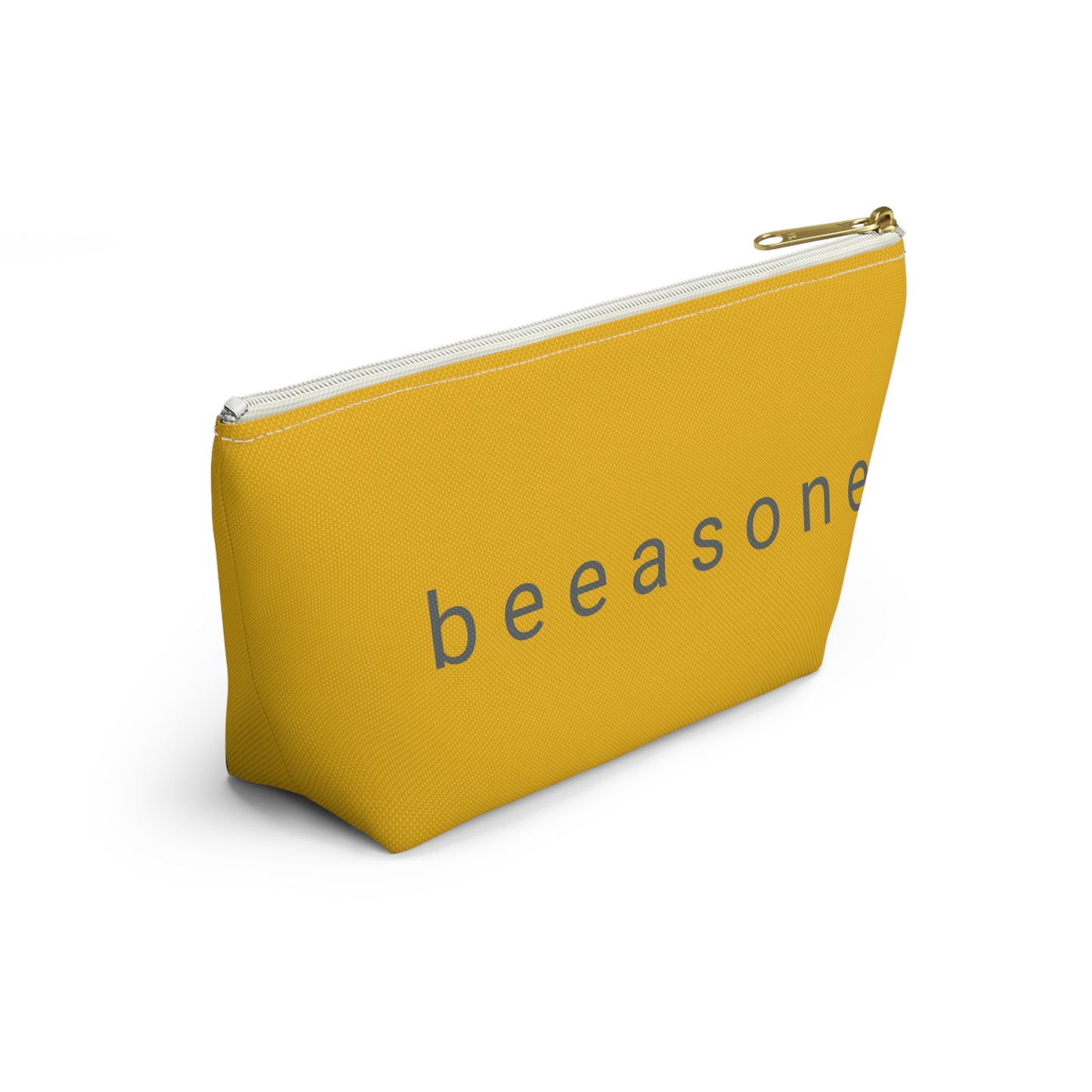 Life's happier with bees beeasone stylish cosmetics pouch