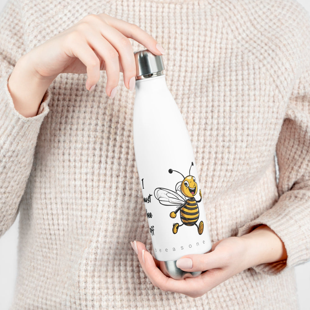 I must bee off beeasone 20oz (590mls) water bottle