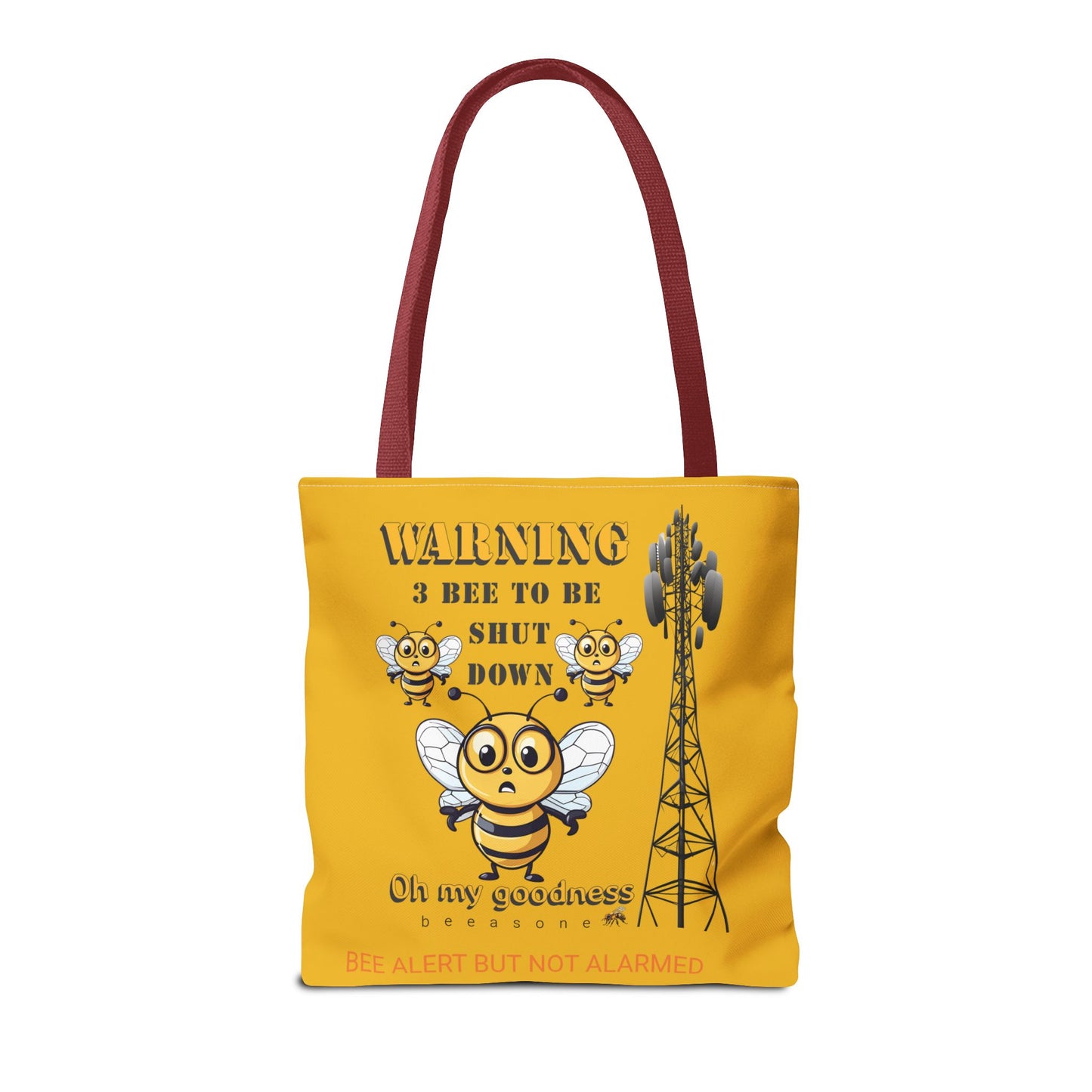 WARNING 3 Bee to be shut down beeasone stylish Tote Bag