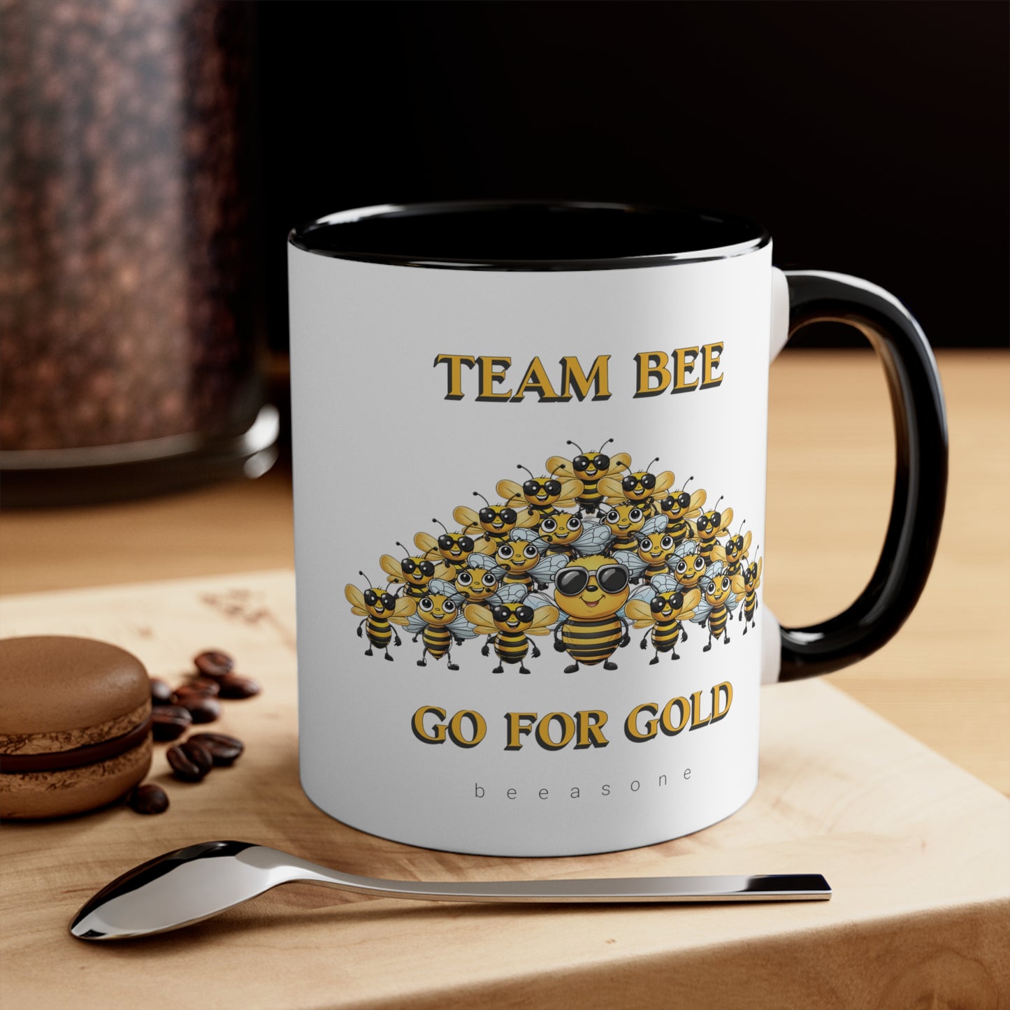 Team Bee beeasone coloured Coffee Mug 325ml (Standard 11oz)