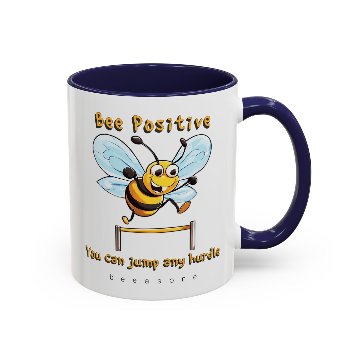 Bee Positive beeasone Hot Chocolate or Coffee Mug 11oz (325mls) or 15oz (443mls)