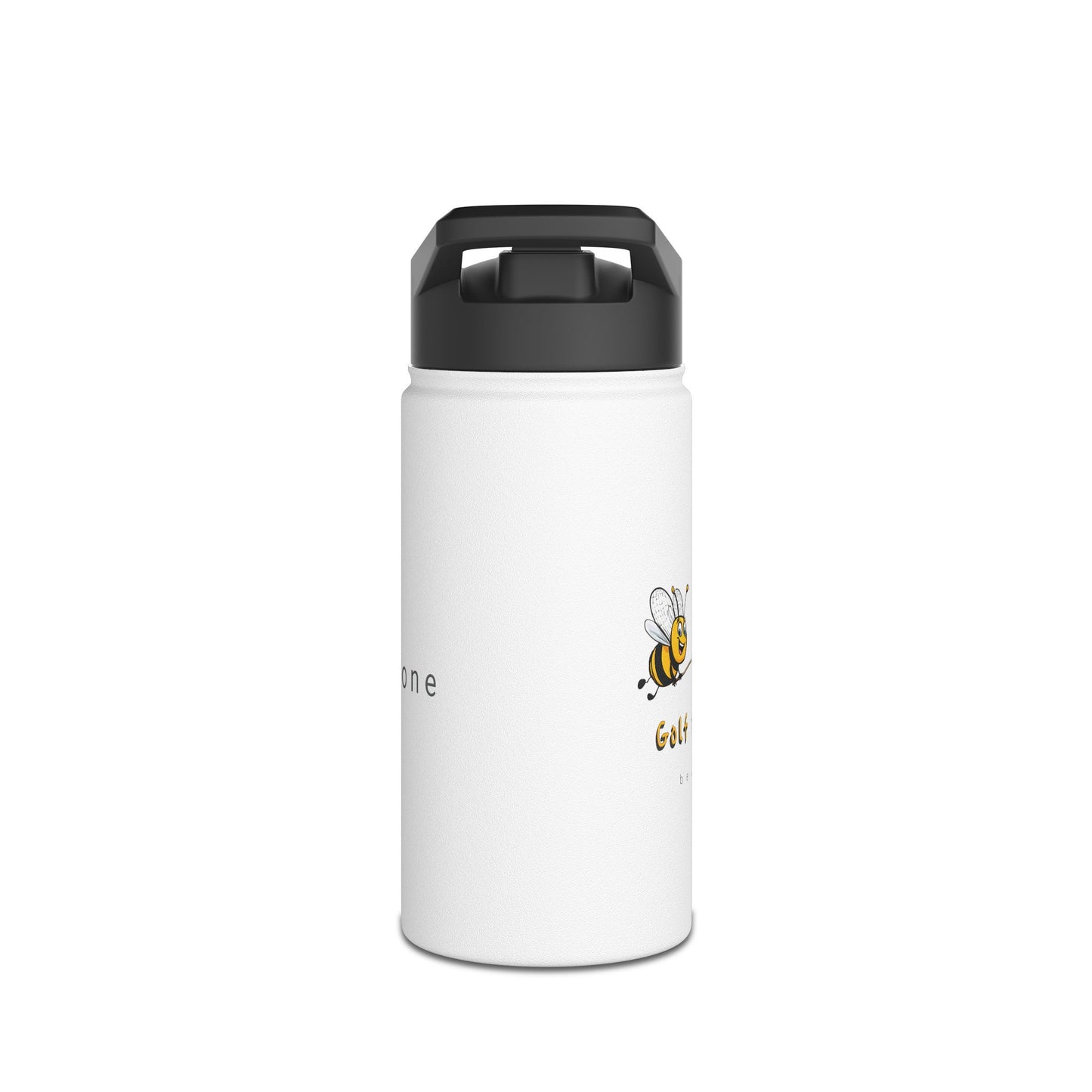 Golf is a buzz beeasone stainless steel body Water Bottle with polypropylene lid BPA free tumbler