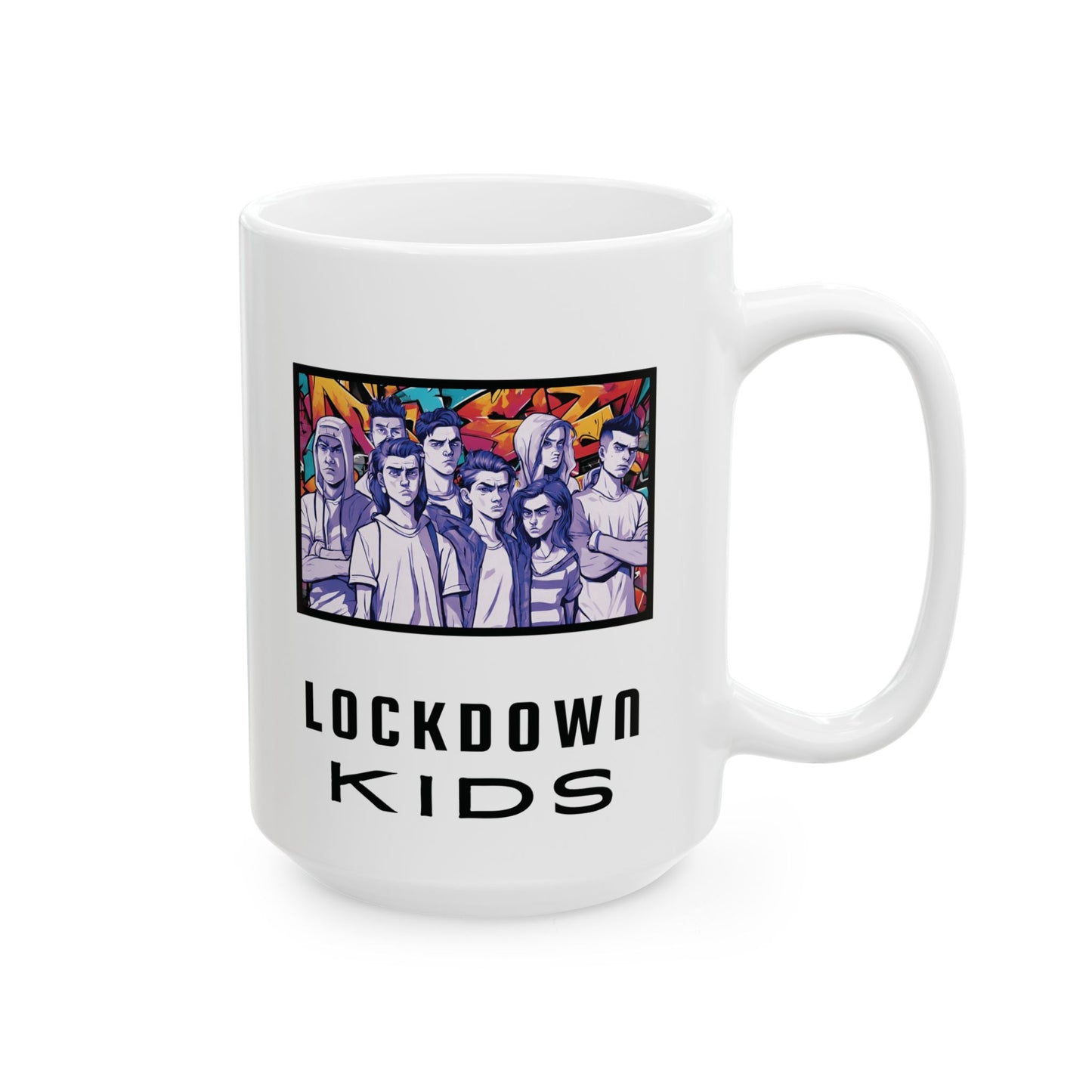 Lockdown Kids not happy after lockdowns double sided - Covid Lockdown Cup