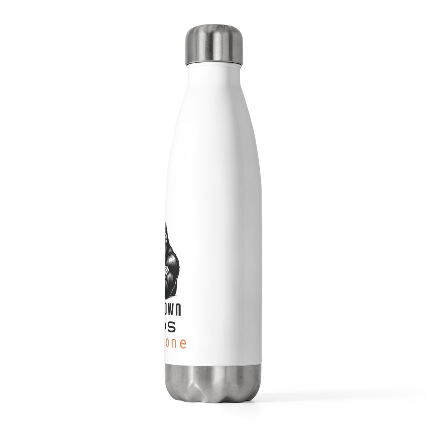 Lockdown kids grumpy gorilla 20oz (590mls) Insulated Stainless Steel Bottle