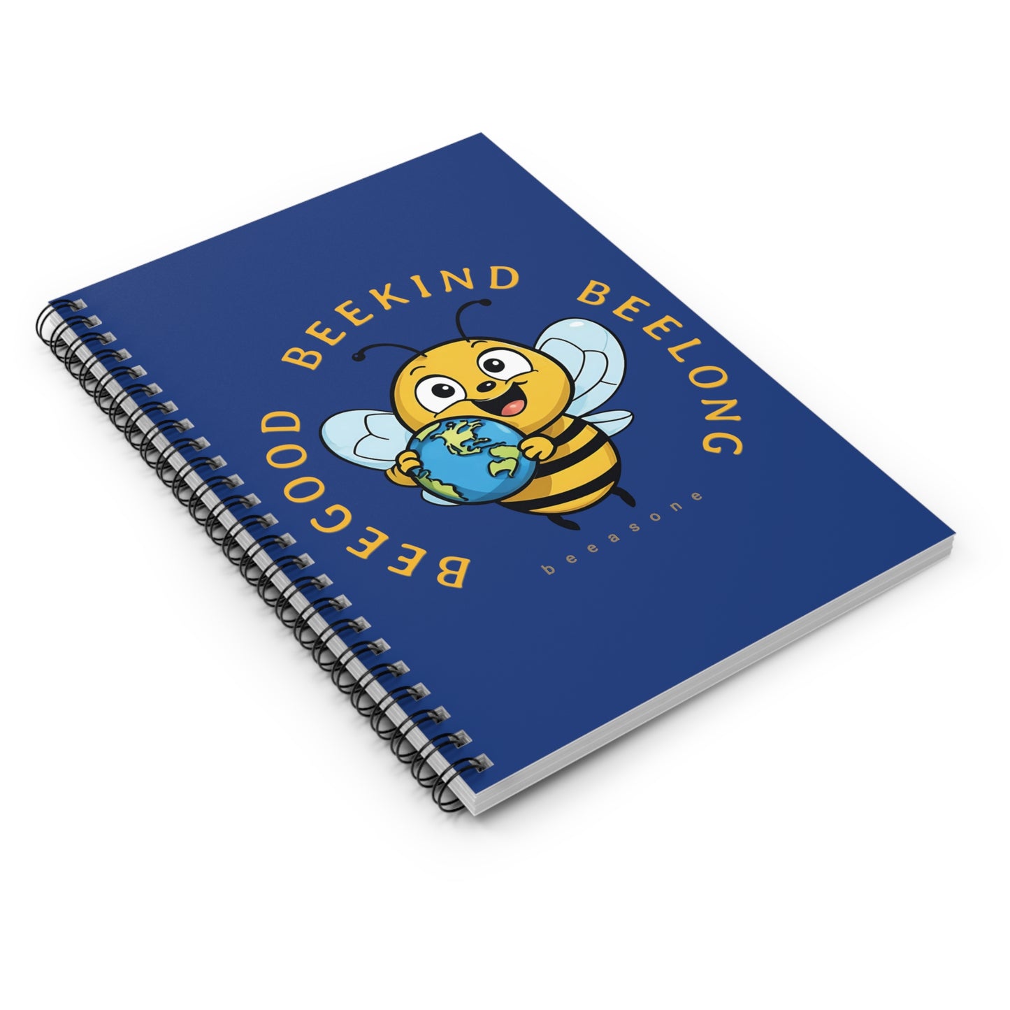 Be kind beeasone Spiral Notebook - Ruled Line. 118 page (59 sheets)