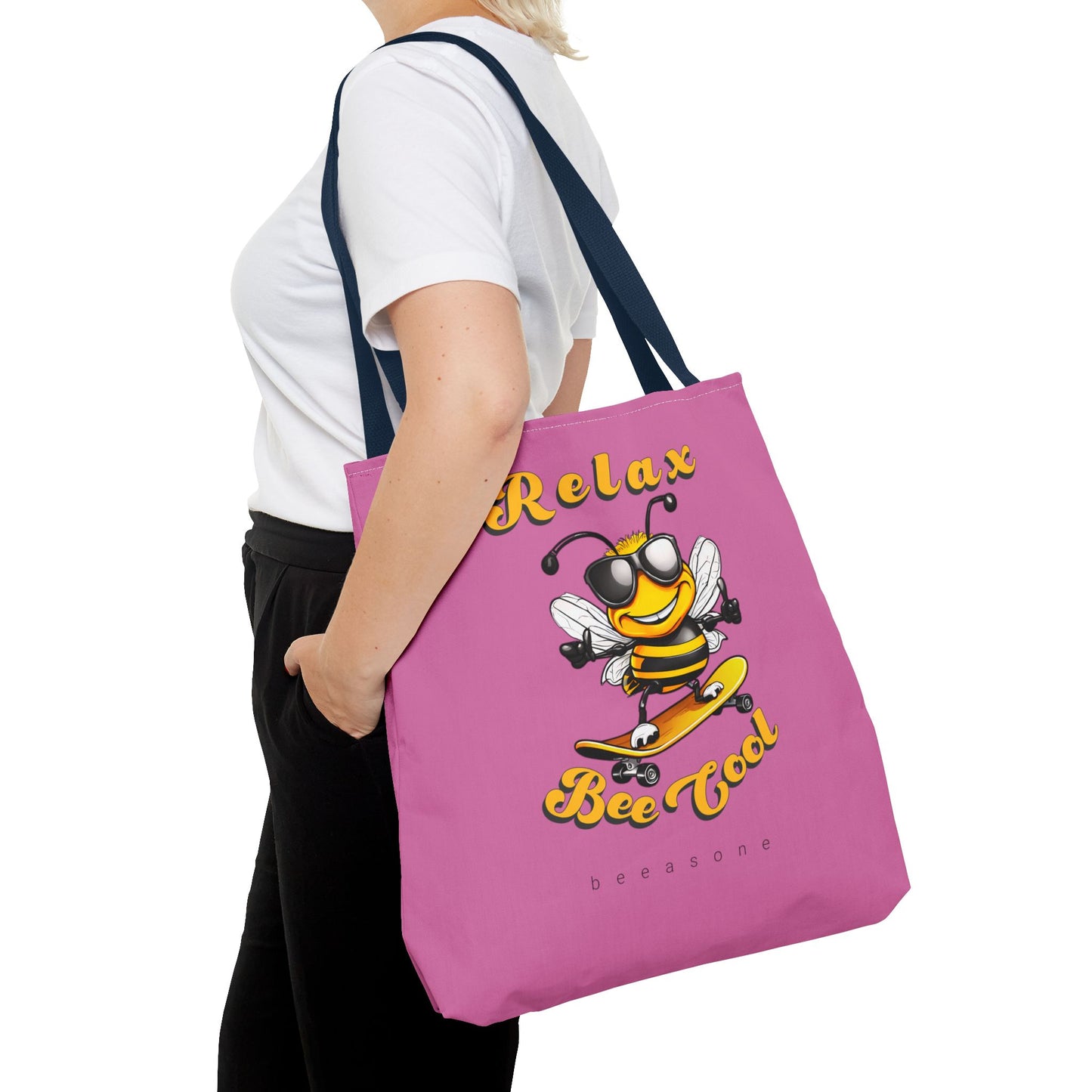 Relax bee cool beeasone Tote Bag (AOP)