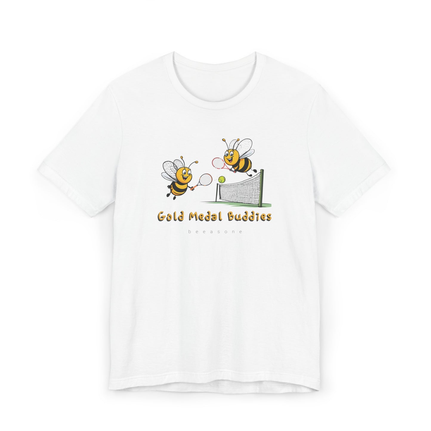 Gold Tennis beeasone Unisex Jersey T-Shirt