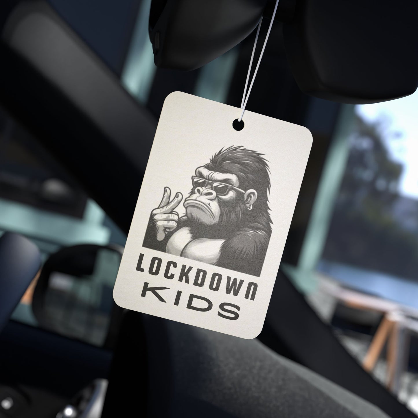 Lockdown Kids Gorilla Car Freshener