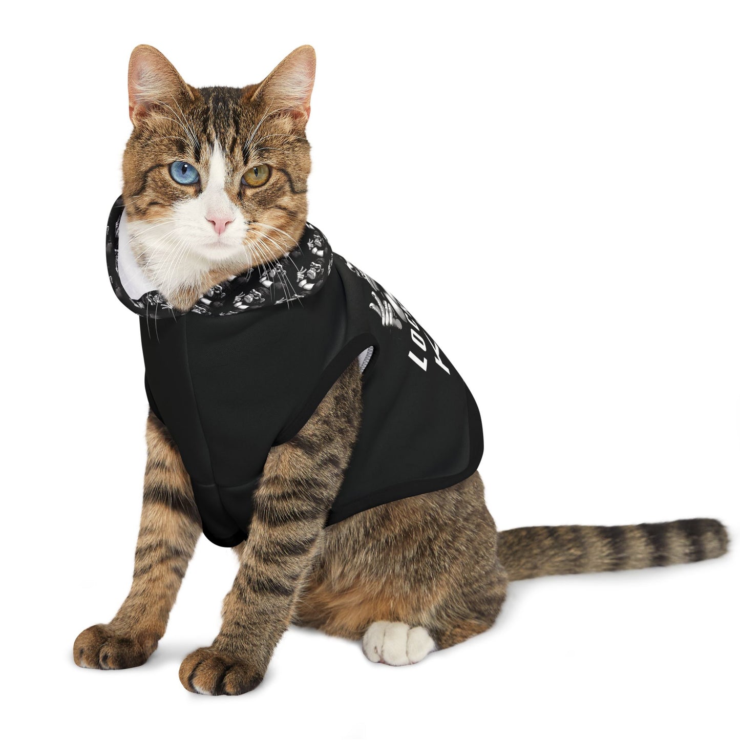 Pet Hoodie - Lockdown Kids - Gorilla ordering two coffees :)