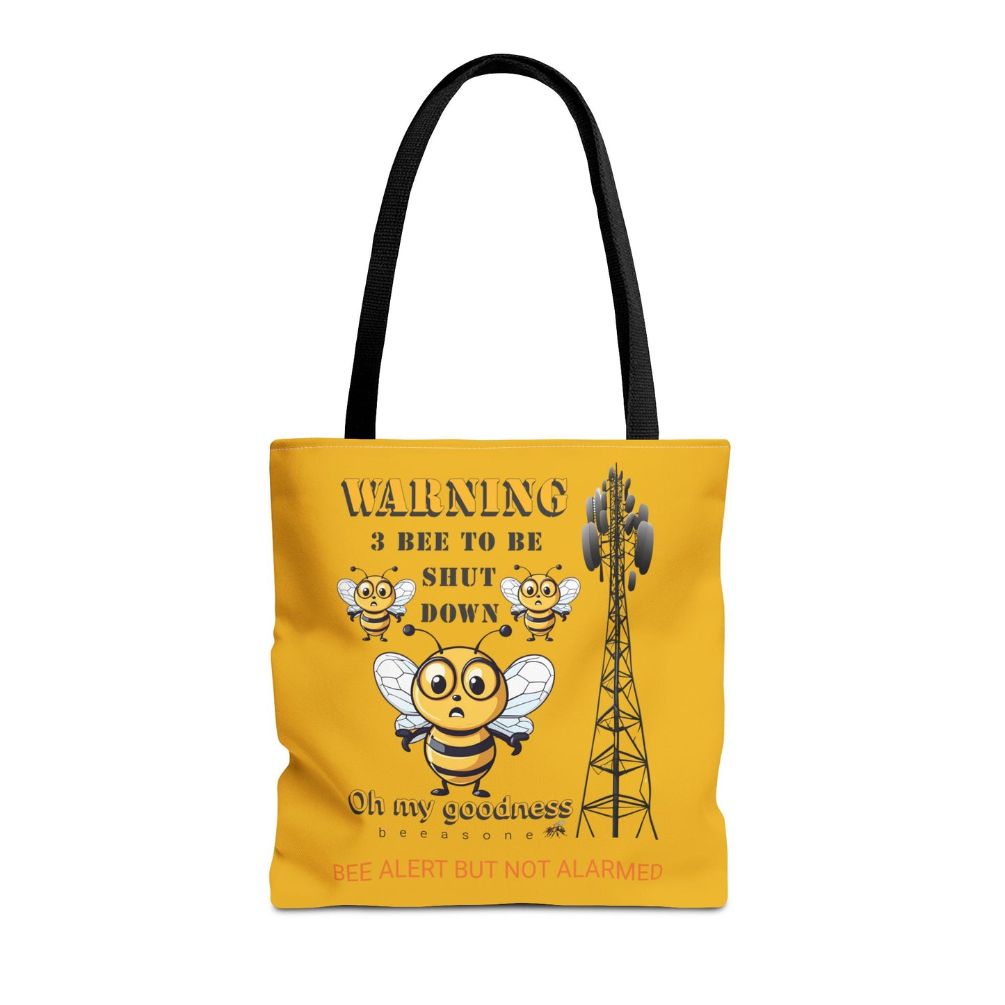 WARNING 3 Bee to be shut down beeasone stylish Tote Bag