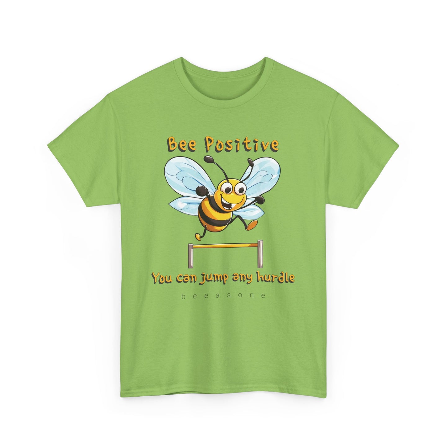 Bee Positive beeasone Unisex Heavy Cotton T available in diff colors and sizes