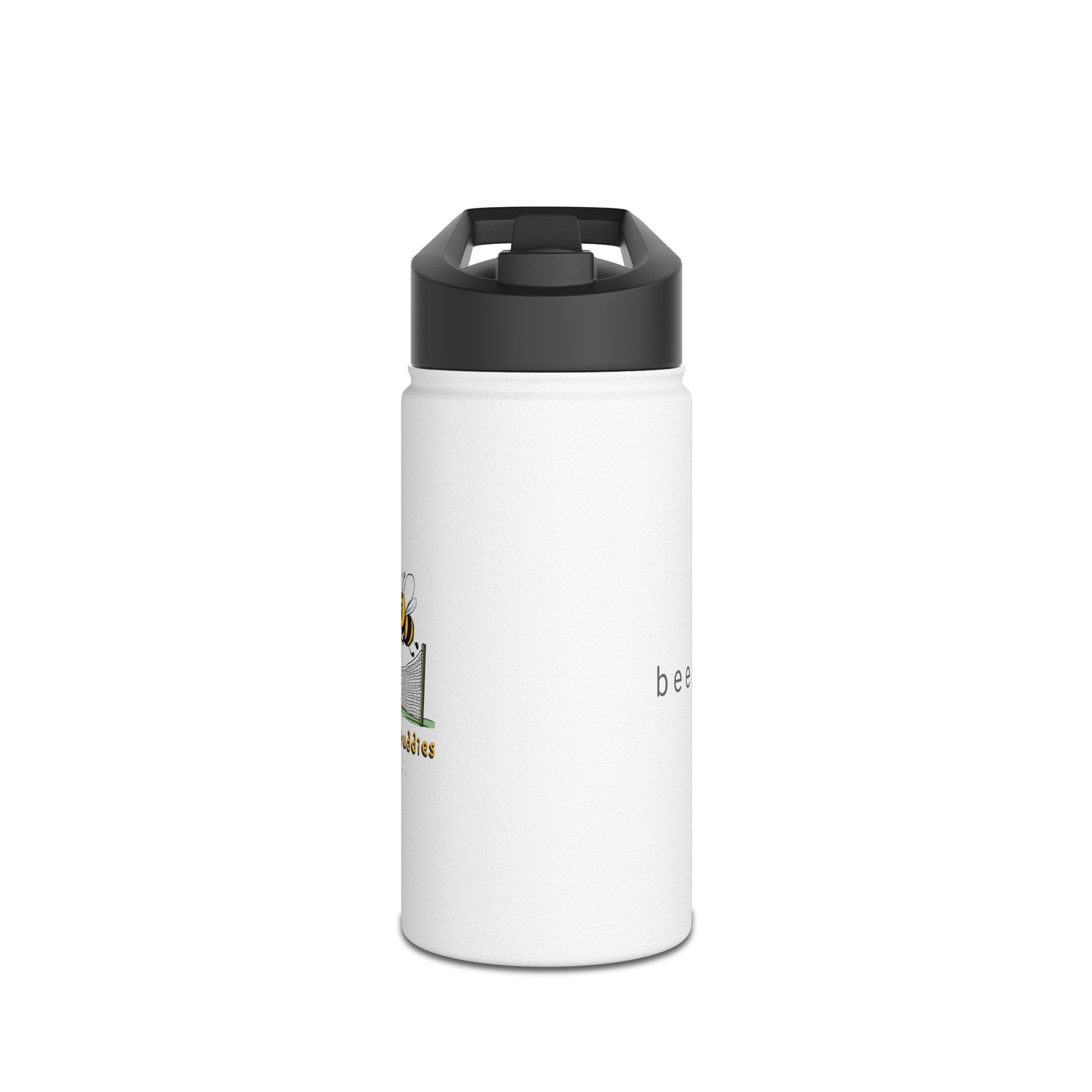 Tennis beeasone stainless steel body Water Bottle with polypropylene lid BPA free tumbler