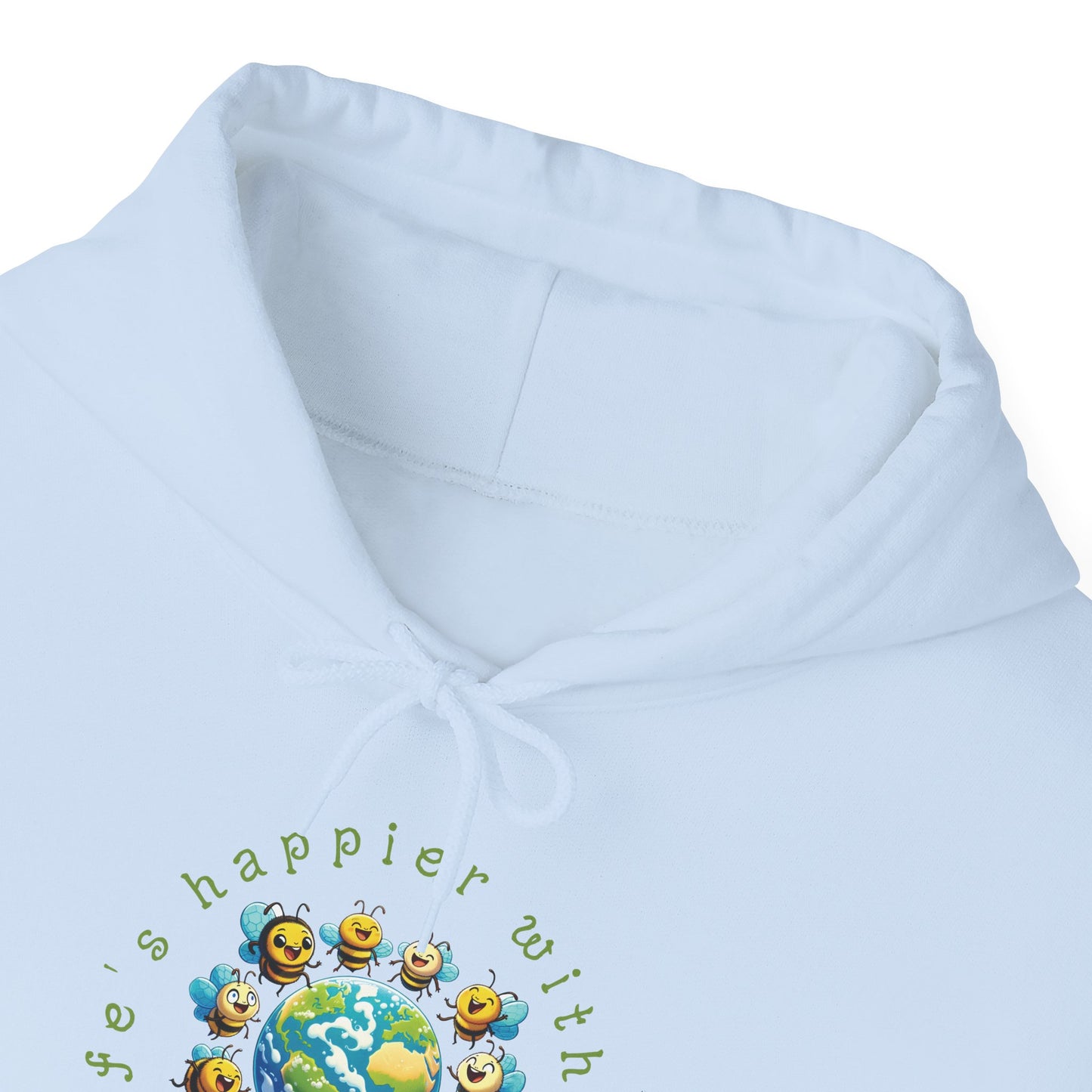 Life's Happier beeasone Unisex Heavy Blend™ Hooded Sweatshirt