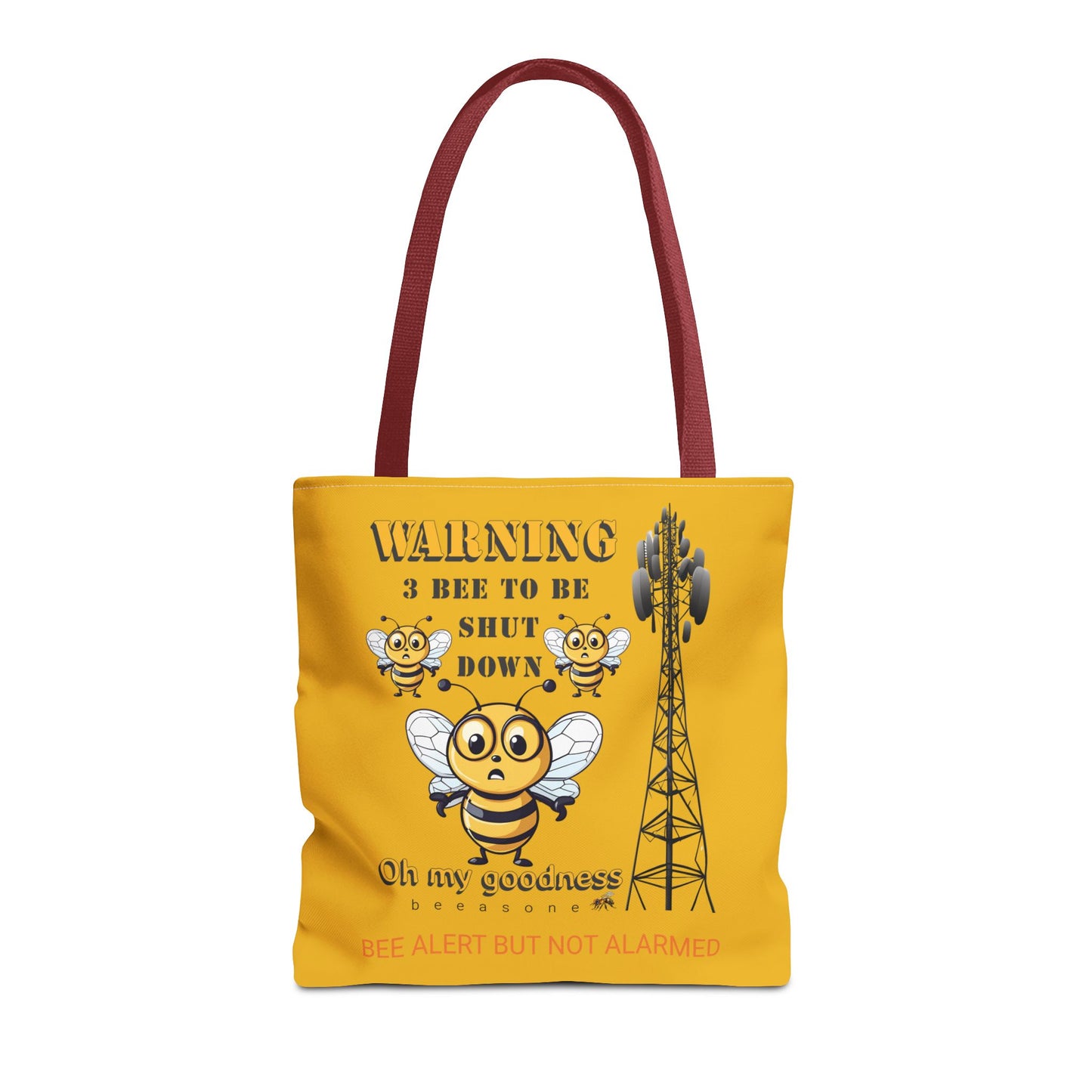 WARNING 3 Bee to be shut down beeasone stylish Tote Bag