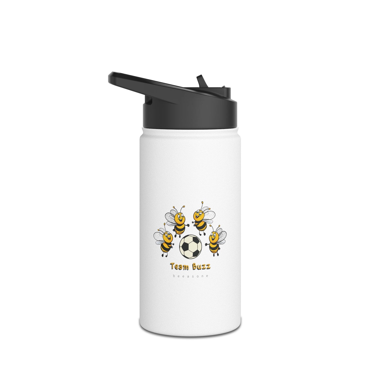 Soccer Team beeasone stainless steel body Water Bottle with polypropylene lid BPA free tumbler