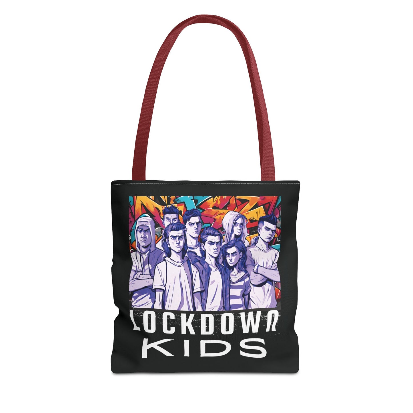 Lockdown Kids - T o t e  B a g - V6i on one side & Folded Gorilla on the other