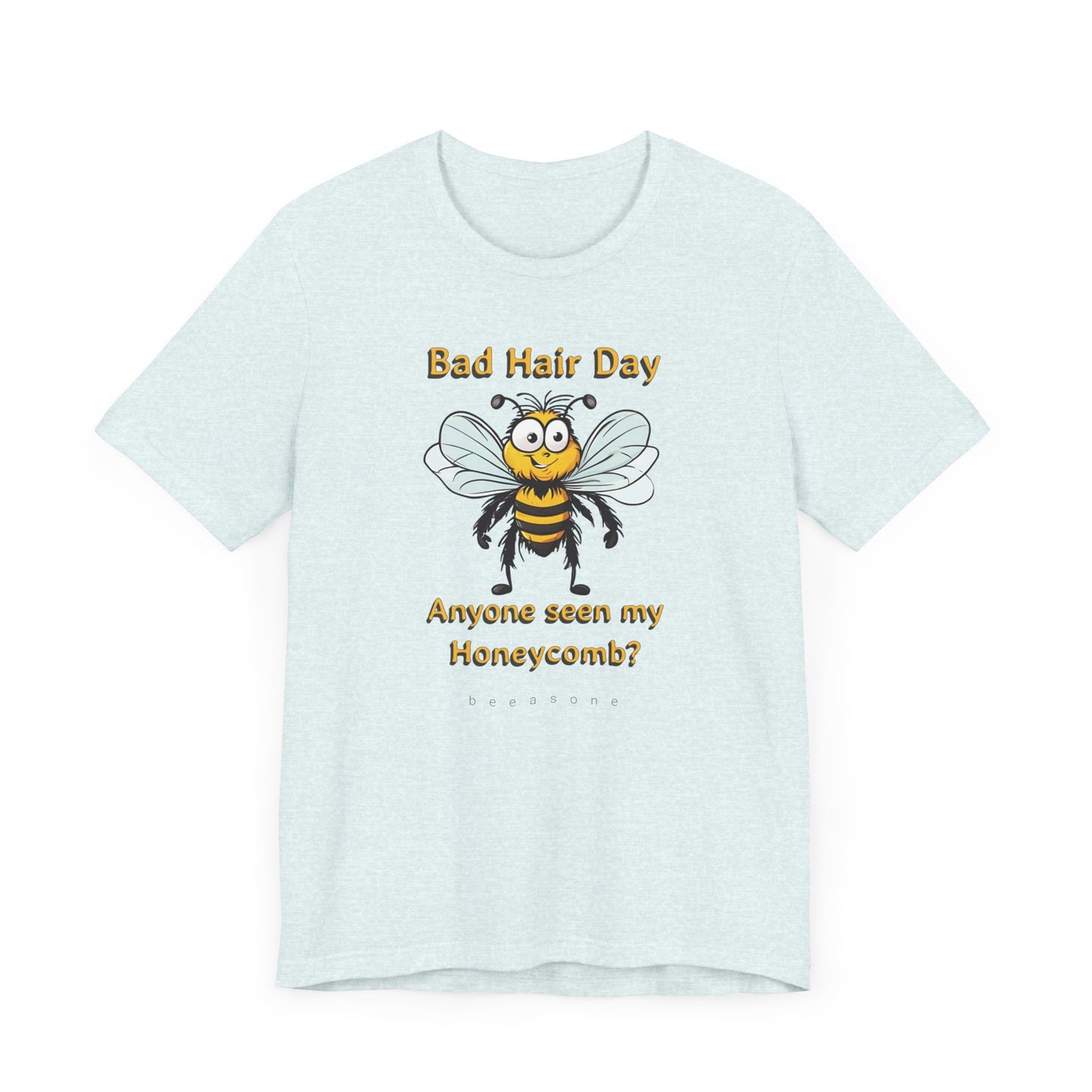 Bad Hair Day beeasone MF Jersey Short Sleeve with dual side seams to hold shape for longer t-shirt