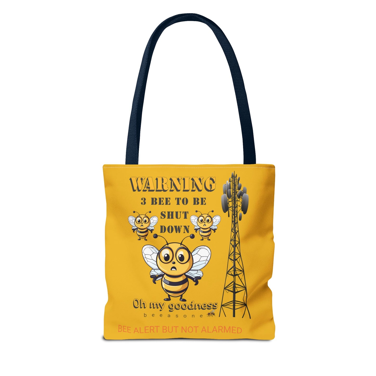 WARNING 3 Bee to be shut down beeasone stylish Tote Bag