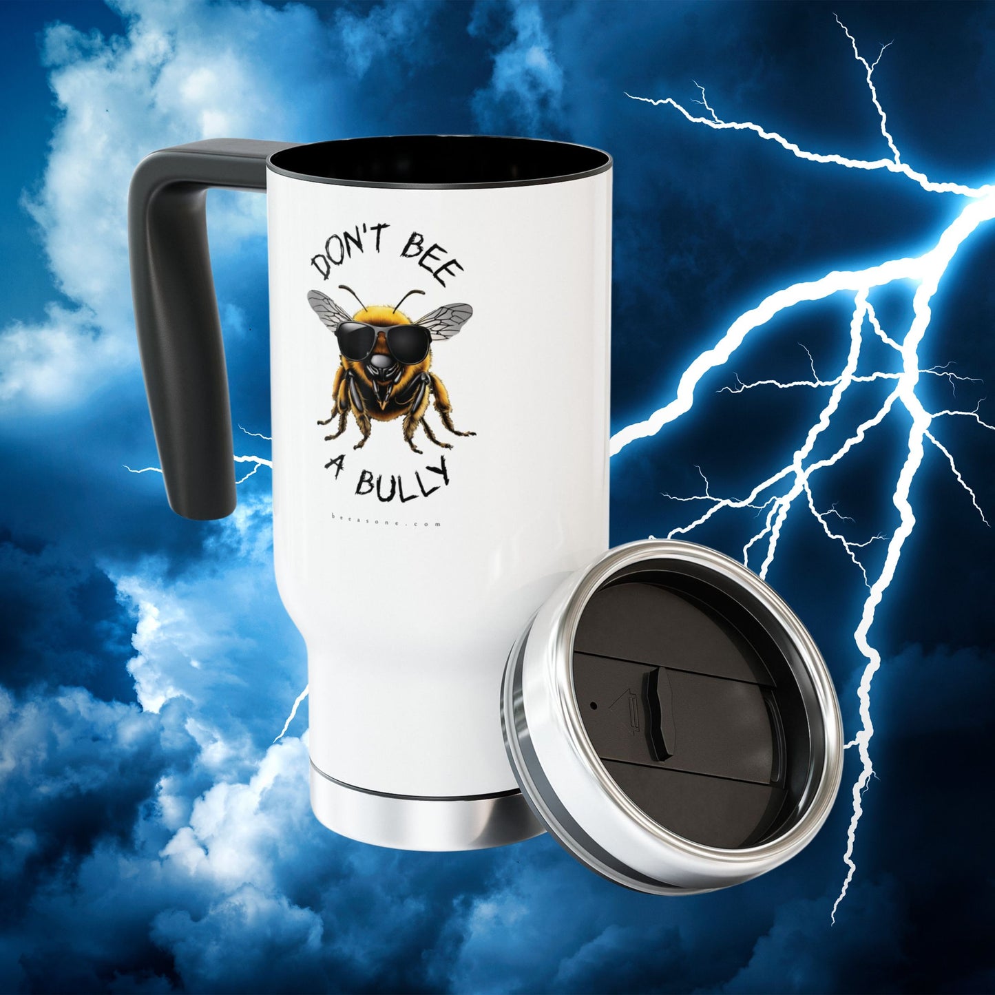 Don't bee a bully - Stainless Steel Travel Mug