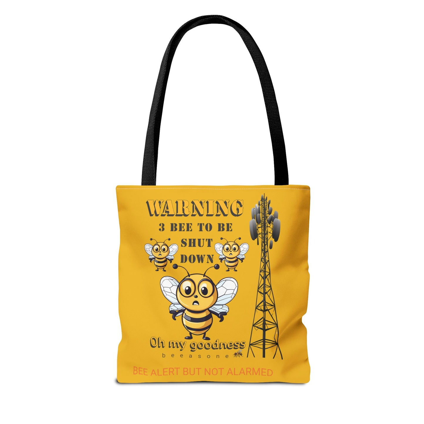 WARNING 3 Bee to be shut down beeasone stylish Tote Bag