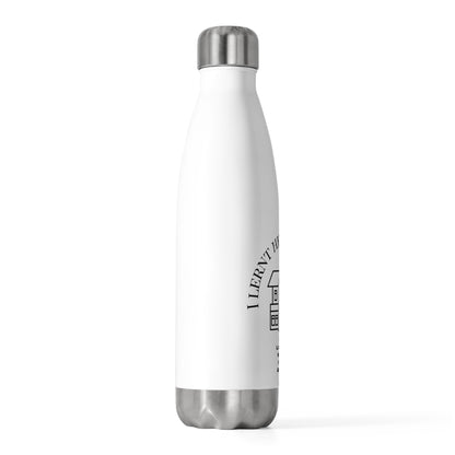 I lernt heeps at scool Lockdown 20oz (590mls) Insulated Stainless Steel Bottle with screw-on stainless steel top and silicone seal