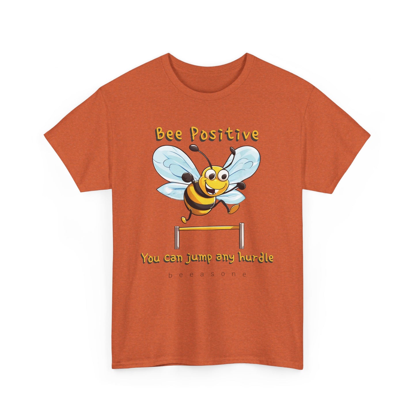 Bee Positive beeasone Unisex Heavy Cotton T available in diff colors and sizes