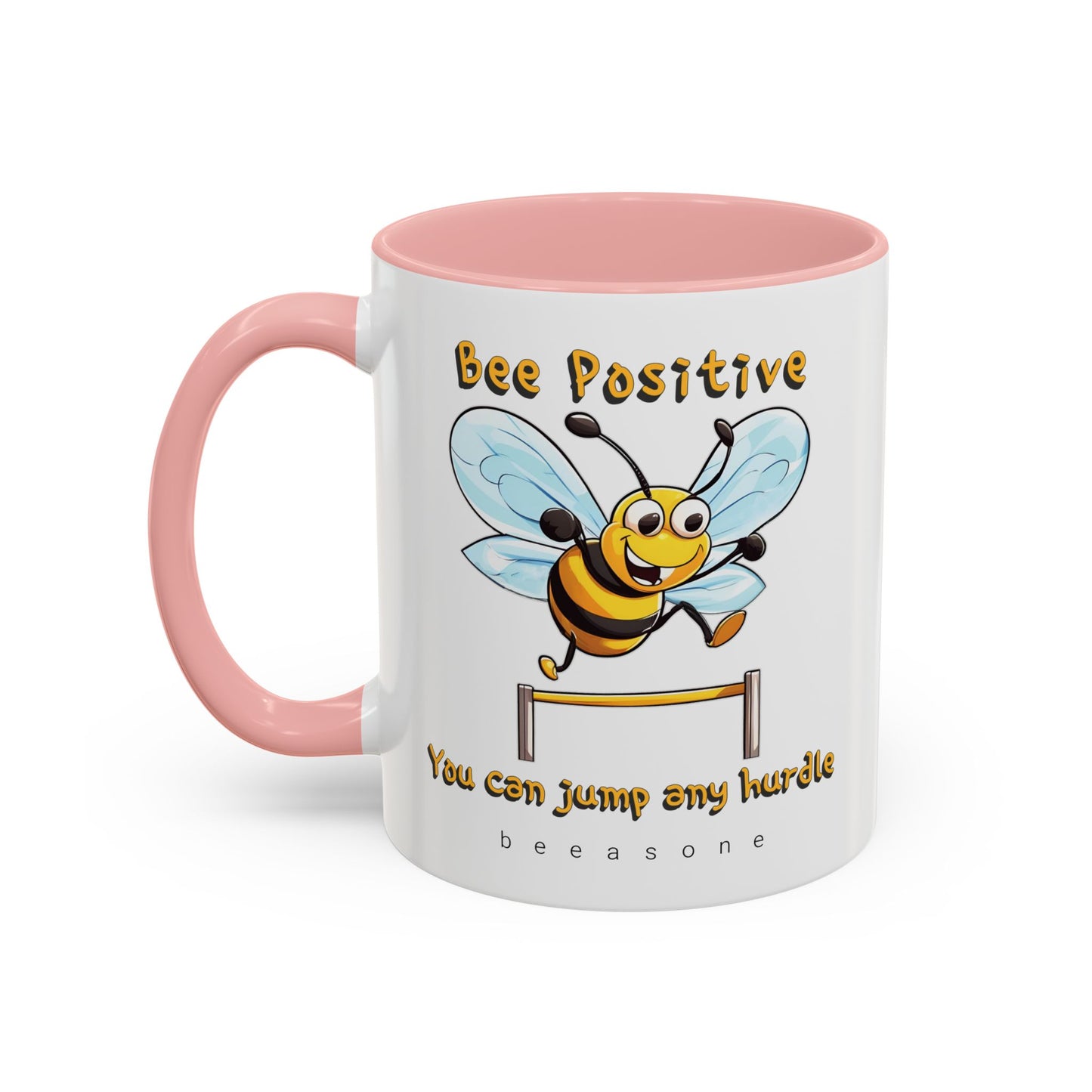 Bee Positive beeasone Hot Chocolate or Coffee Mug 11oz (325mls) or 15oz (443mls)