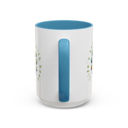 Life's Happier beeasone Hot Chocolate or Coffee Mug 11oz (325mls) or 15oz (443mls)