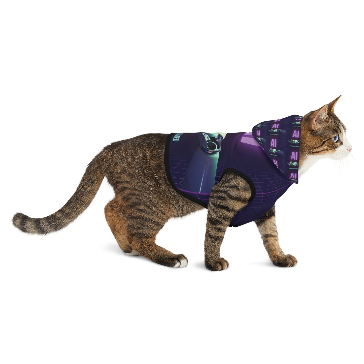 Pet Hoodie - AI - Annihilation Initiated - Hand