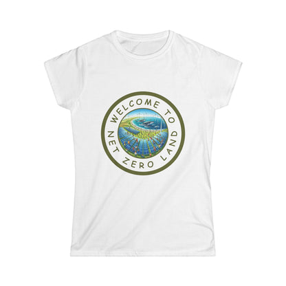 Net Zero Land - v10 - Women's Soft style Tshirt available in diff colors