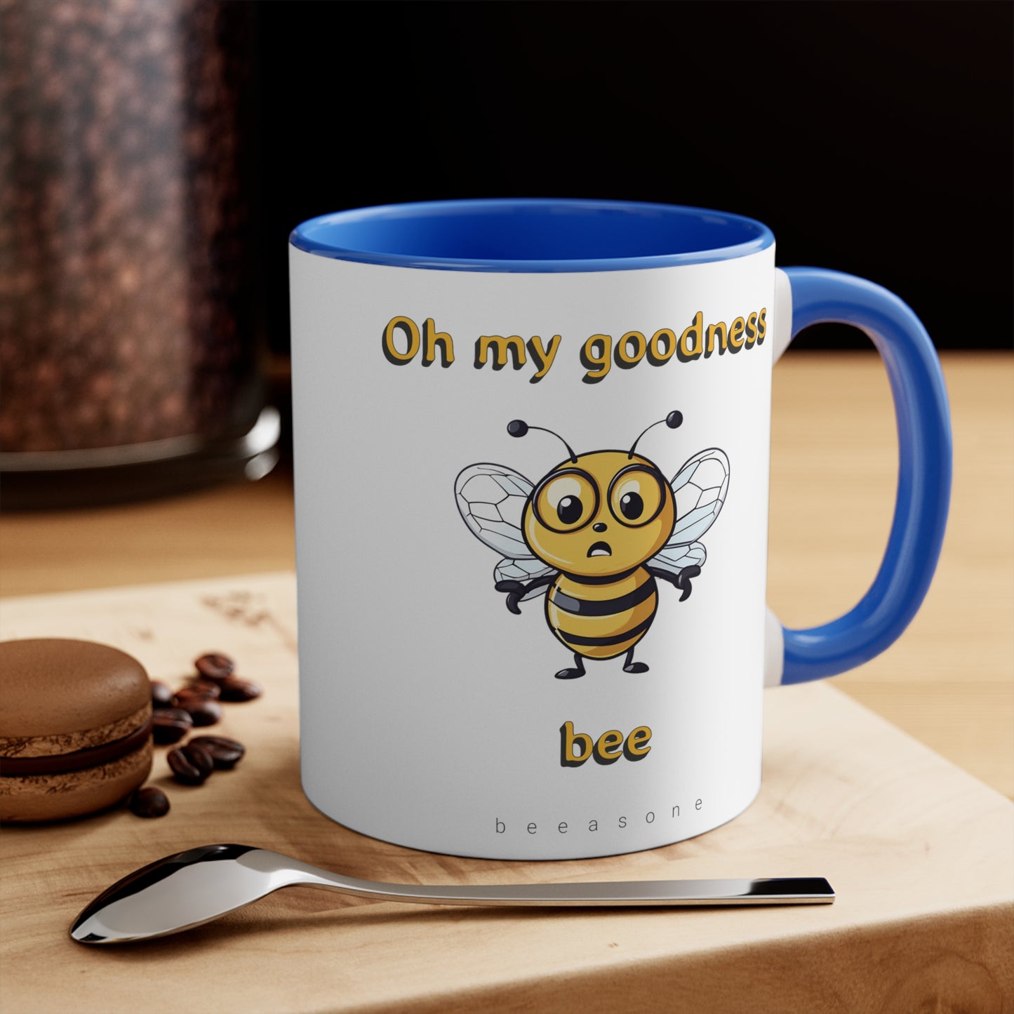 Oh My Goodness Bee beeasone coloured Coffee Mug 325ml (Standard 11oz)