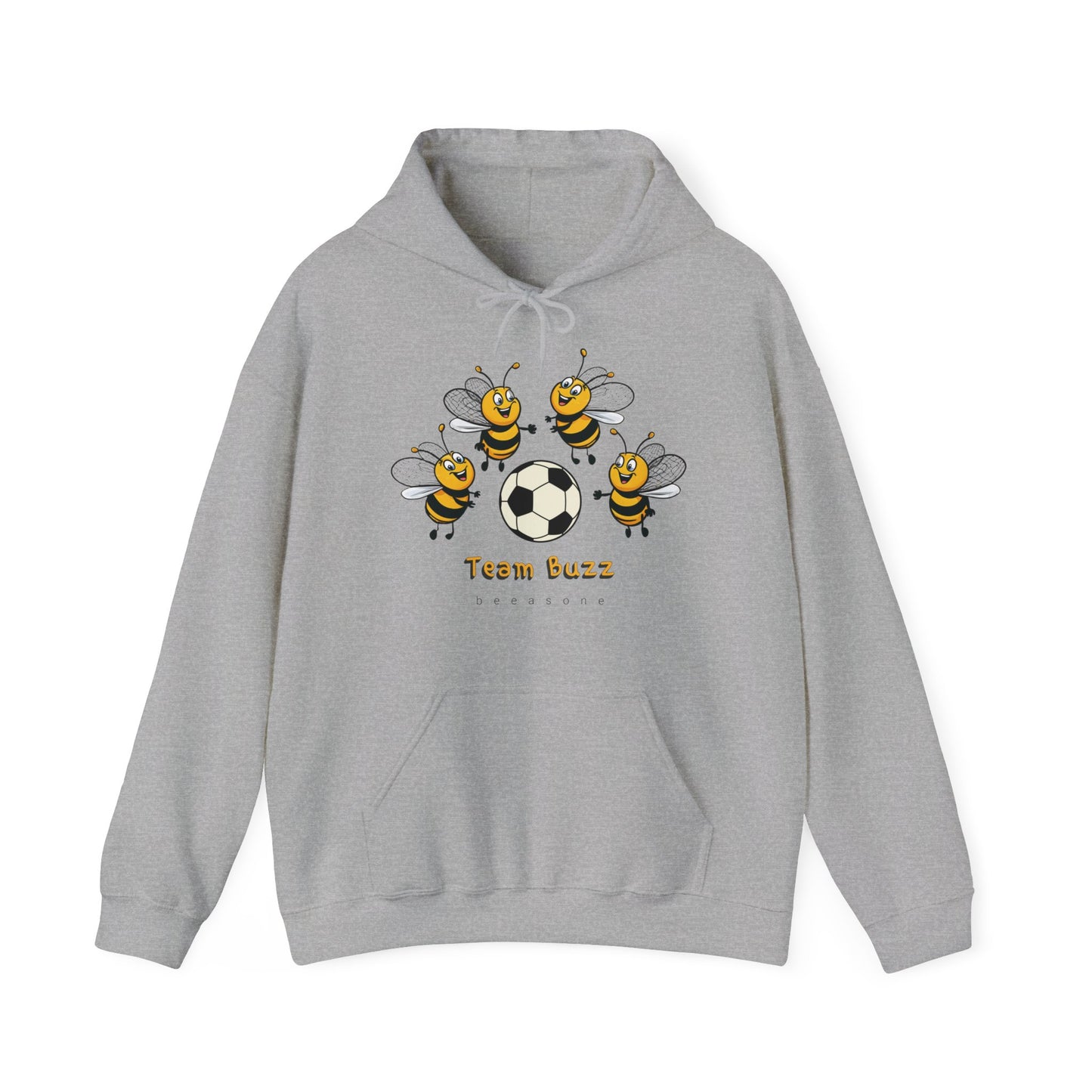 Soccer team gold beeasone Unisex Heavy Blend™ Hooded Sweatshirt