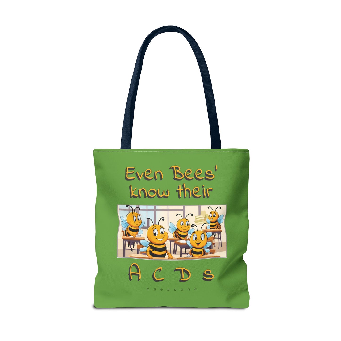 Even bees know their A C D s beeasone stylish Tote Bag Special Spelling Bee Promotion