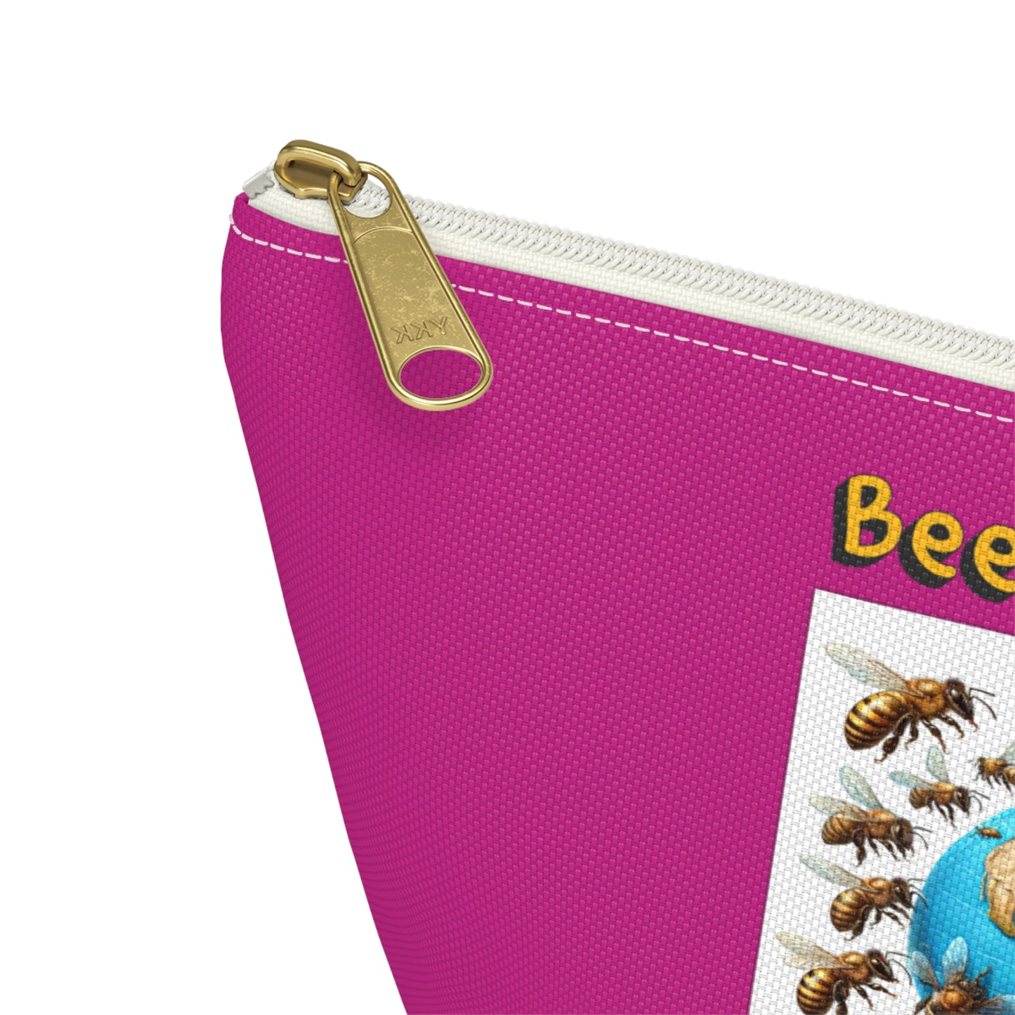 Bees are life beeasone beautiful pink accessories / cosmetics pouch