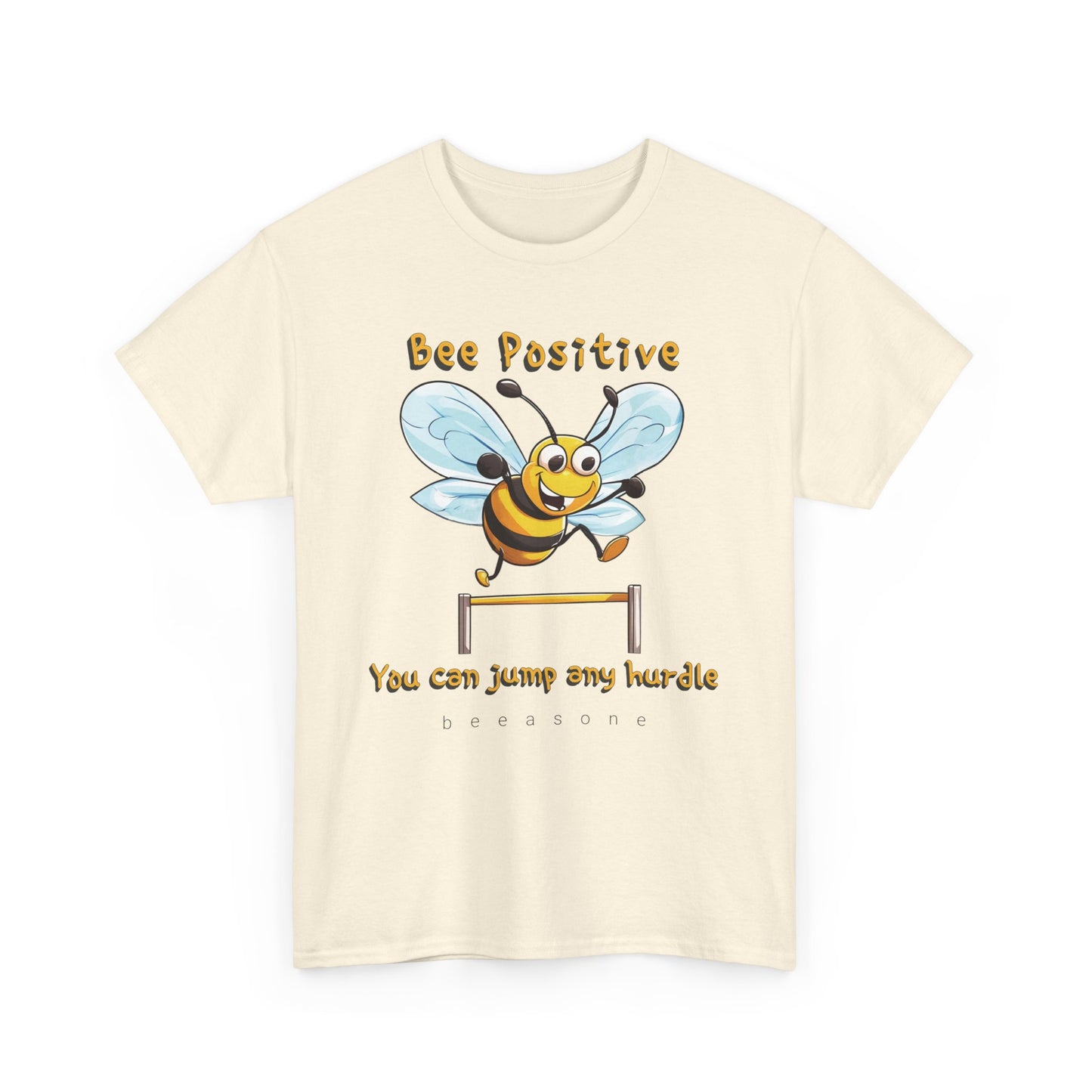 Bee Positive beeasone Unisex Heavy Cotton T available in diff colors and sizes