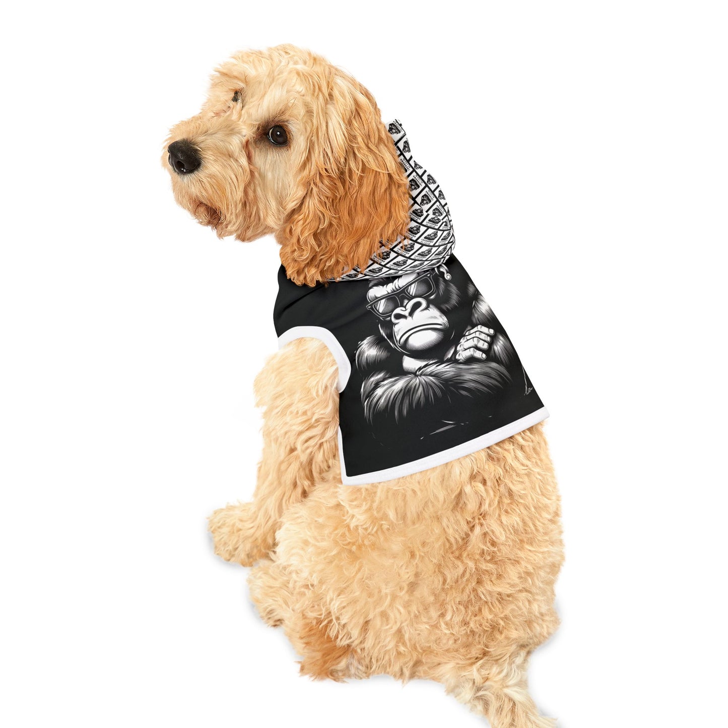 Pet Hoodie - Lockdown Kids - Folded Gorilla