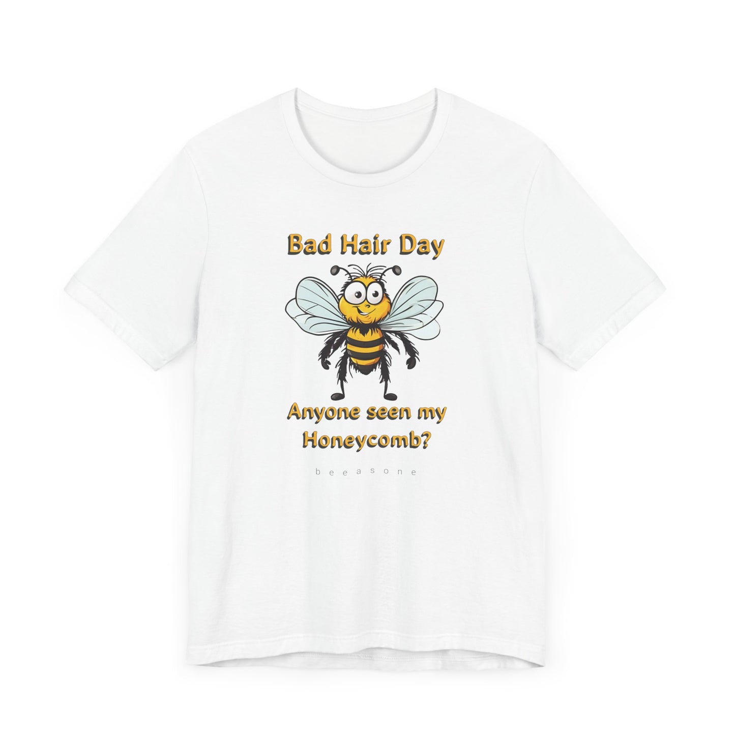 Bad Hair Day beeasone MF Jersey Short Sleeve with dual side seams to hold shape for longer t-shirt