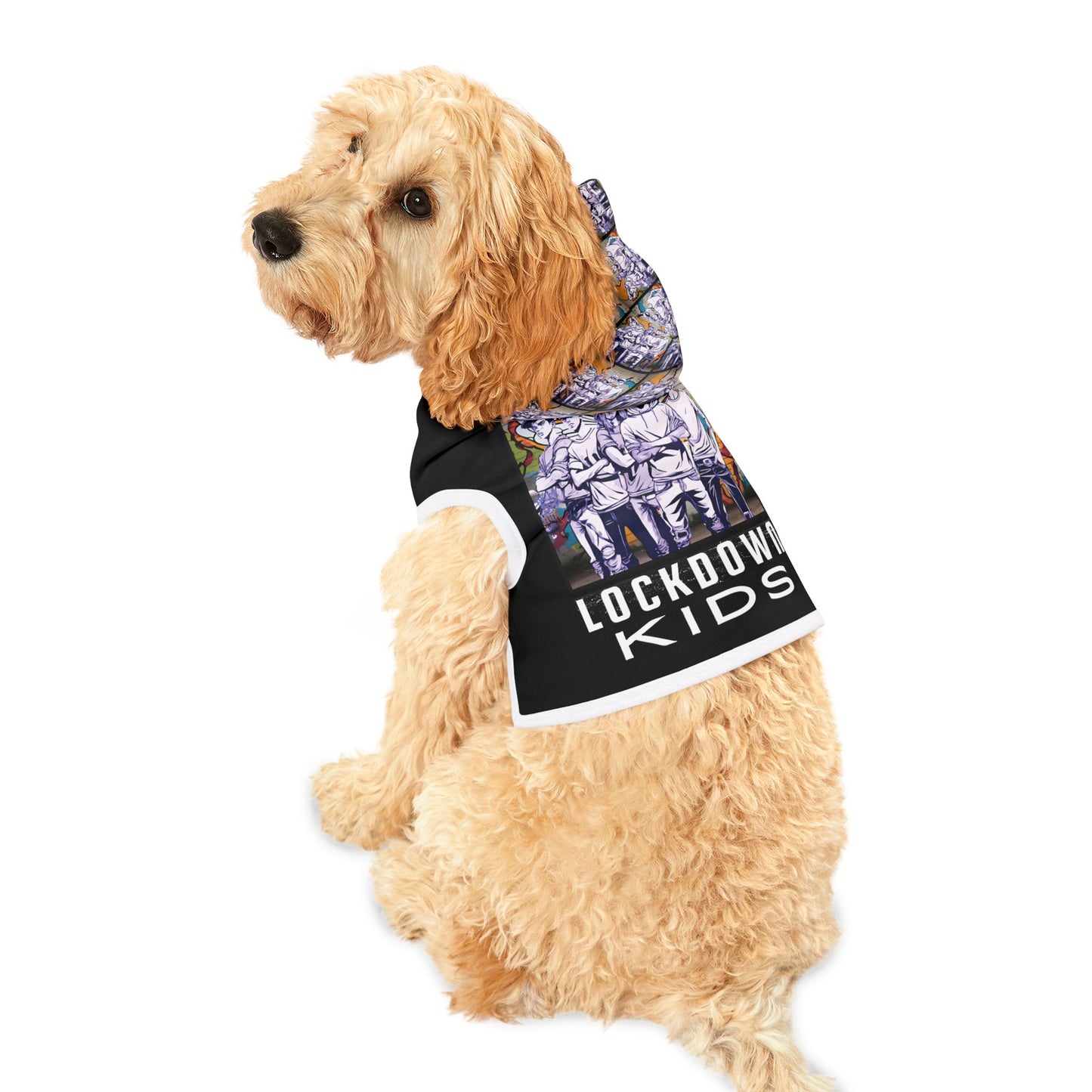 Pet Hoodie - Lockdown Kids - Group of unhappy but freeish people - 2025 edition