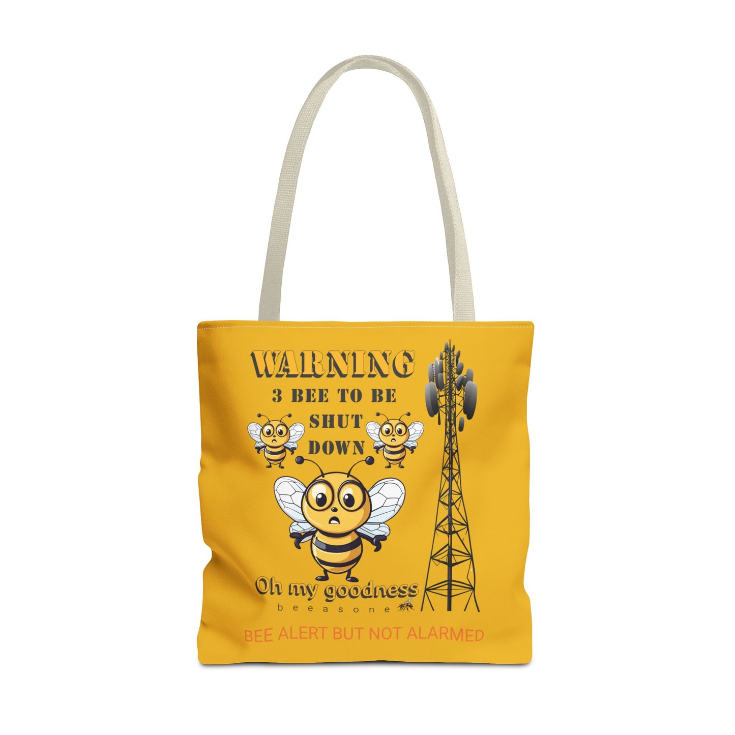 WARNING 3 Bee to be shut down beeasone stylish Tote Bag