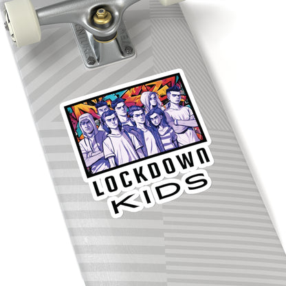 Lockdown Kids stickr - no. 6