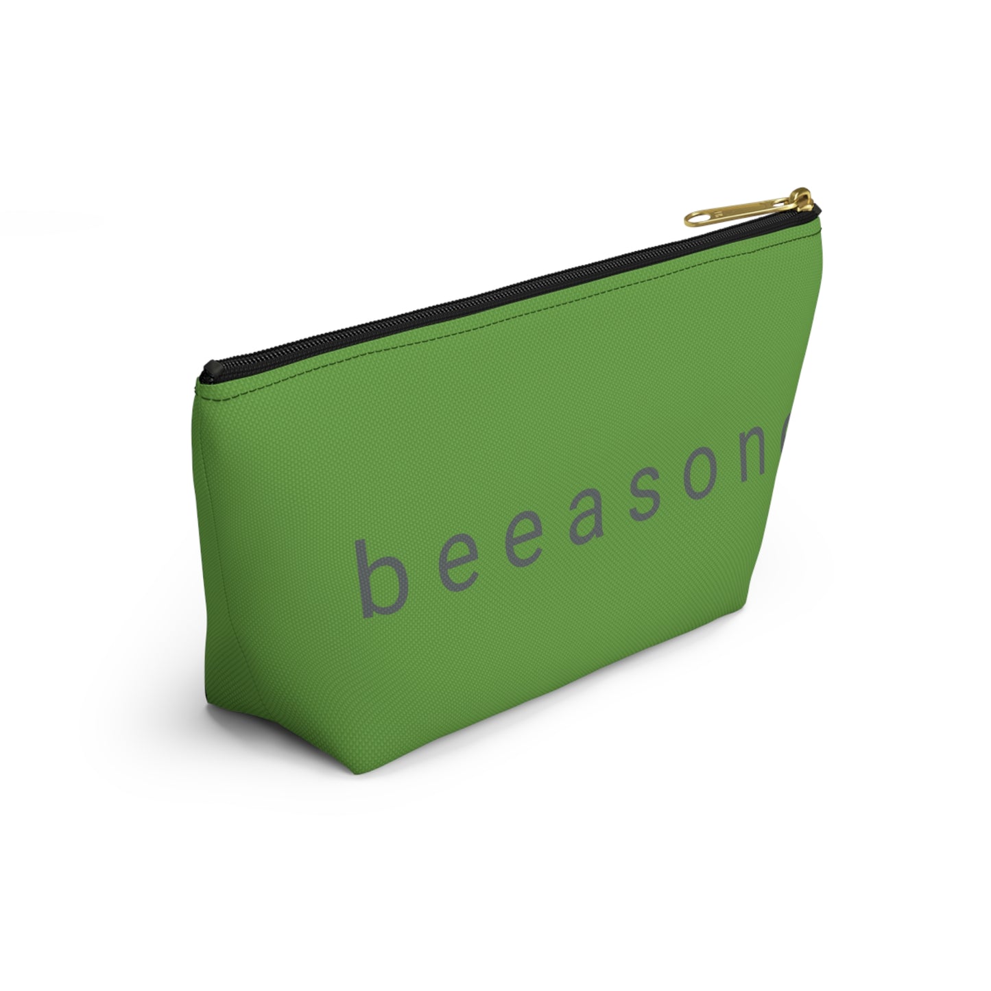 Spelling bee beeasone beeeaautiful accessories / cosmetics pouch - grean. Special spelling bee promotion