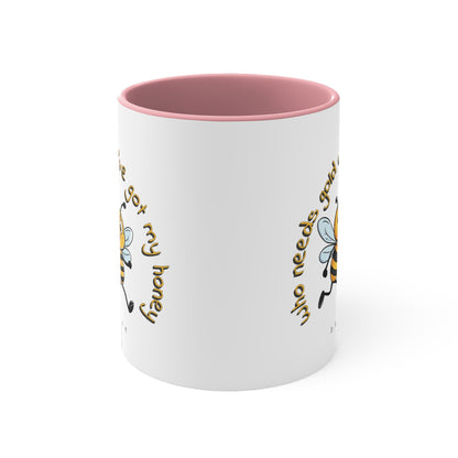 Gold (honey) beeasone coloured Coffee Mug 325ml (Standard 11oz)