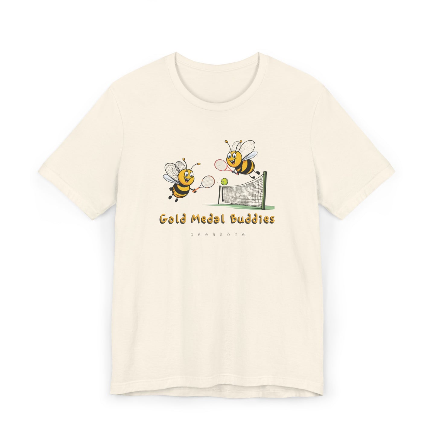 Gold Tennis beeasone Unisex Jersey T-Shirt