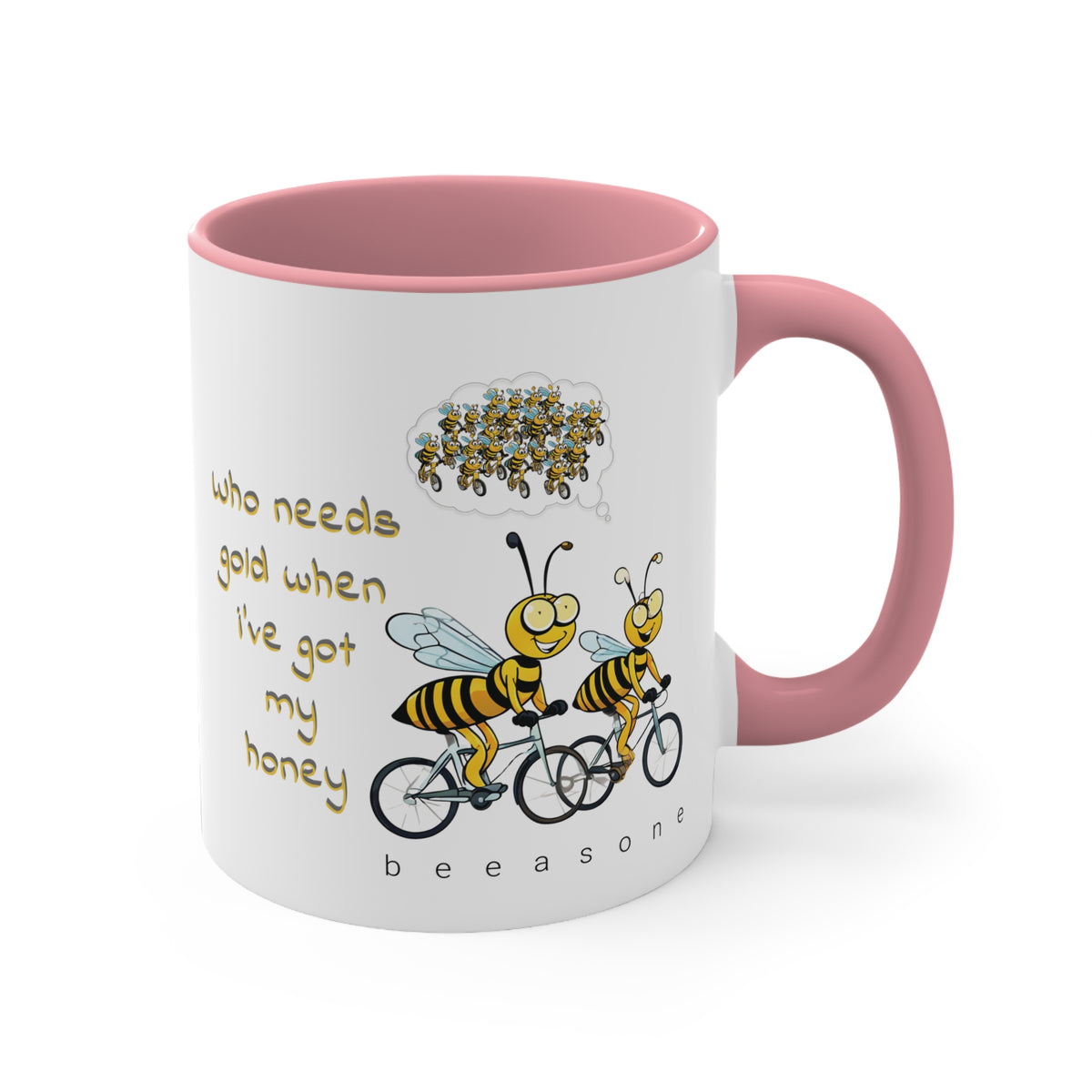 Who needs gold beeasone coloured Coffee Mug 325ml (Standard 11oz)