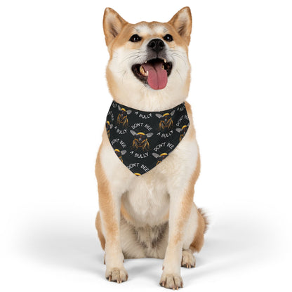 Don't bee a bully bandana collar (NB Dog not included :)